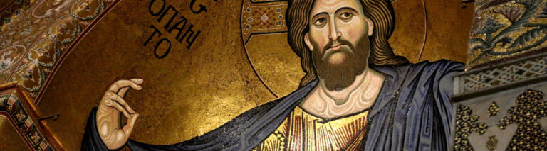“Who looks far down on the heavens & the earth” | The Byzantine Christ enthroned